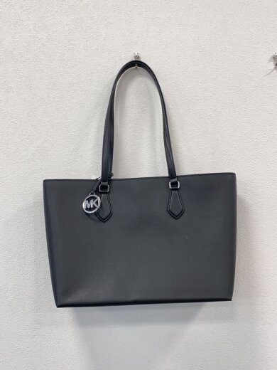 商品画像：トートバッグ/レザー/BLK/無地 3