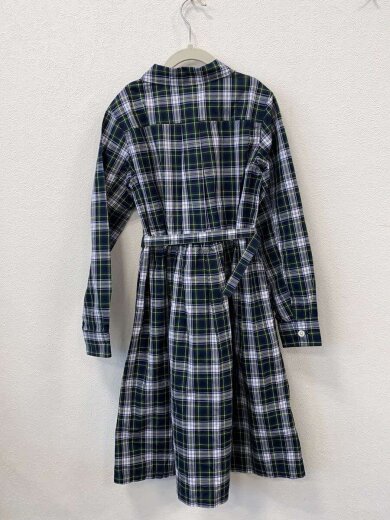商品画像：ワンピース/140cm/コットン/GRN/チェック/481090 2