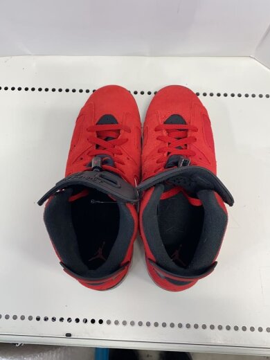 商品画像：ハイカットスニーカー_384665-600/24.5cm/RED/スウェード 3