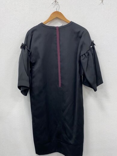 商品画像：長袖ワンピース/2/ポリエステル/BLK/BMS-R80-32-13430 2