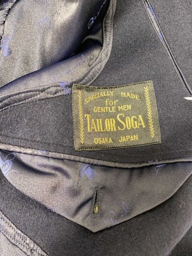 商品画像：tailor/コート/--/カシミア/NVY/無地 3