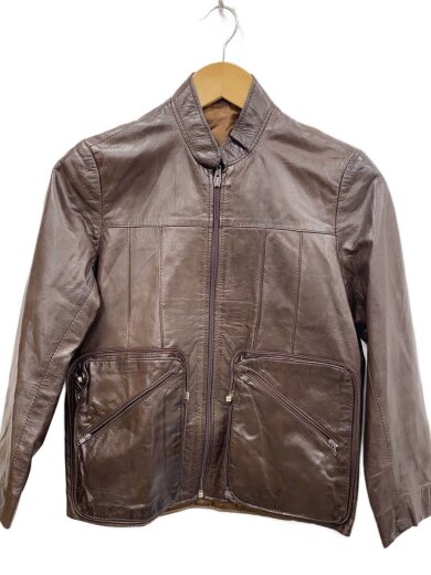 商品画像：casadesport/レザージャケット・ブルゾン/9/レザー/BRW 1