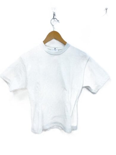 商品画像：Tシャツ/FREE/コットン/WHT/無地/018-CT01 1