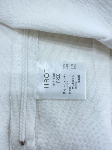 商品画像：Tシャツ/FREE/コットン/WHT/無地/018-CT01 4