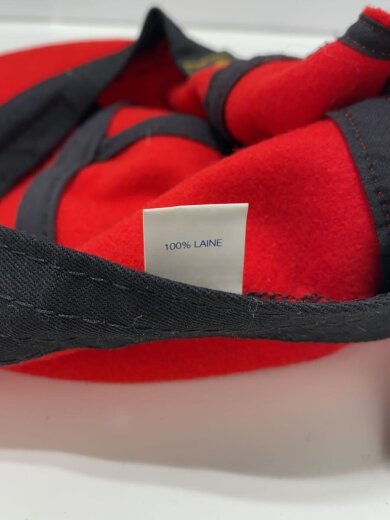 商品画像：×LORO PIANA/WOOL CAMP CAP/FREE/ウール/赤/レッド/無地/レディース 6