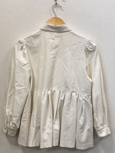 商品画像：長袖ブラウス/2/コットン/WHT/S226BV021 2