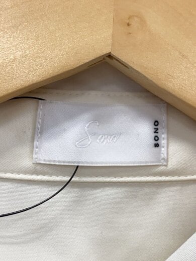 商品画像：長袖ブラウス/2/コットン/WHT/S226BV021 3