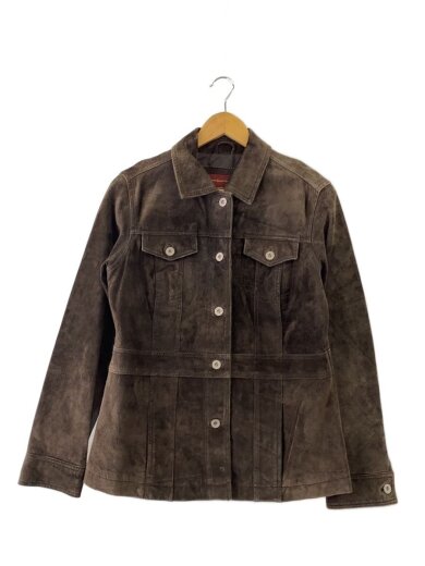 商品画像：レザージャケット・ブルゾン/SEATLE SUEDE/M/スウェード/BRW// 1