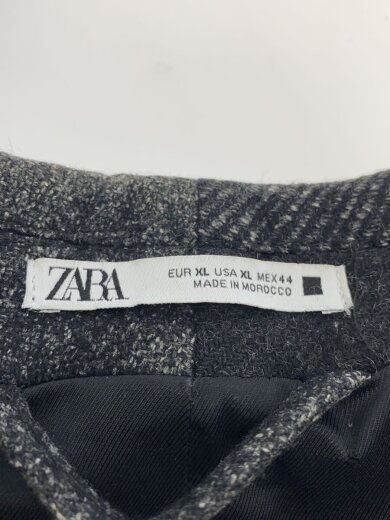 商品画像：チェスターダブルコート/XL/ウール/BLK/チェック/5914/659/80// 3