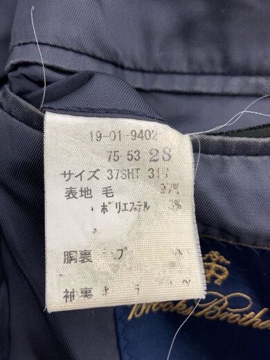 商品画像：スーツ/37/ウール/NVY/ピンストライプ// 4