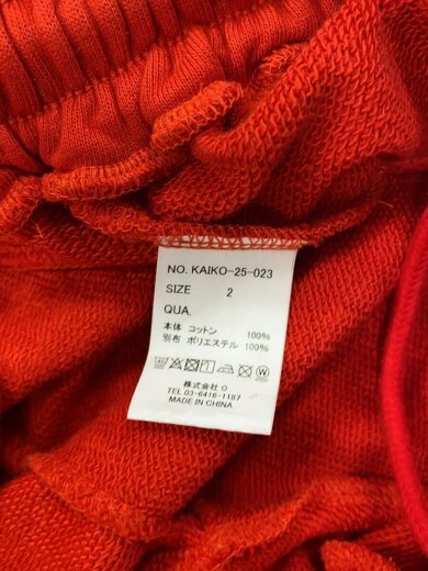 商品画像：ボトム/2/コットン/RED// 5