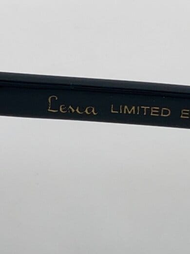 画像：Lesca LUNETIERMOSE XL 6mm/LIMITED EDITION/サングラス/ボストン/BLK/メンズ//4