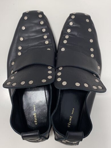 商品画像：ドレスシューズ/フィービー期/スタッズ/37.5/BLK/レザー 3
