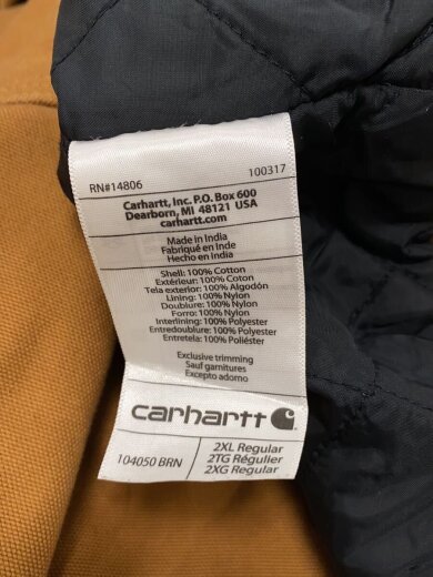 商品画像：WASHED DUCK INSULATED ACTIVE JACKET/3L/コットン/CML/104050 BRN 4