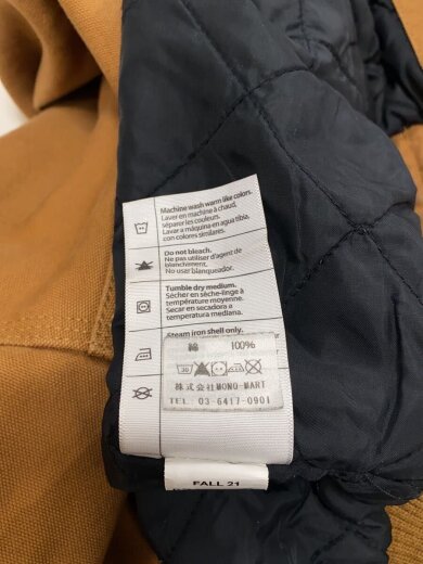 商品画像：WASHED DUCK INSULATED ACTIVE JACKET/3L/コットン/CML/104050 BRN 5