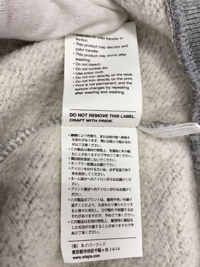 商品画像：23aw/sign hoodie/パーカー/L/コットン/GRY/232atdt-hpm01s// 5
