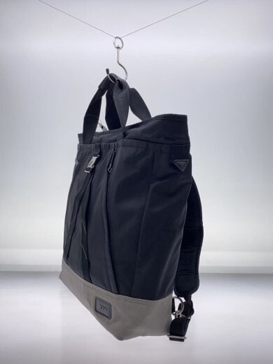 商品画像：リュック/3way/ショルダーバッグ/コブラバックル/ナイロン/BLK// 2