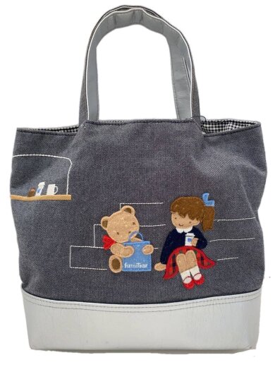 商品画像：トートバッグ/キャンバス/GRY 1