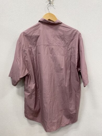 商品画像：21SS WASHED FINX TWILL BIG HALF SLEEVED SHIRTS/4/コットン/PNK/ 2