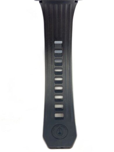 商品画像：クォーツ腕時計/デジタル/ラバー/BLK/BLK/THE REGULUS 5