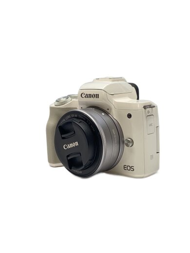 商品画像：デジタル一眼カメラ EOS Kiss M ボディ [ホワイト] 1