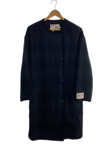 商品画像：コート/32/ウール/BLU/L212APFCO0177HT 1