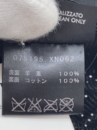 商品画像：ハンチング/XL/羊革/BLK/メンズ 6