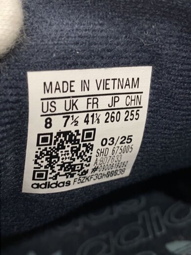 商品画像：HANDBALL SPZL/ハンドボール スペシャル/BD7633/ネイビー/26cm/NVY 5