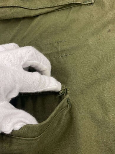 商品画像：70s/M65/MEDIUM SHORT/DSA100-70-C-0644/袖とポケット内側に破れ有 5