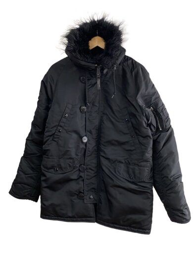 商品画像：フライトジャケット/M/ナイロン/BLK/20094-7201 1