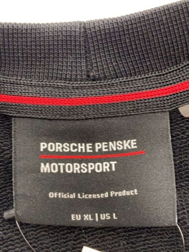 商品画像：Porsche Penske Motorsport/スウェット/--/コットン/BLK/無地// 3