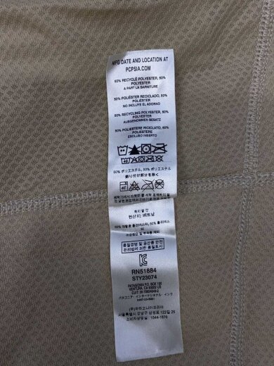 商品画像：フリースジャケット/M/ポリエステル/CRM/STY23074FA19 4