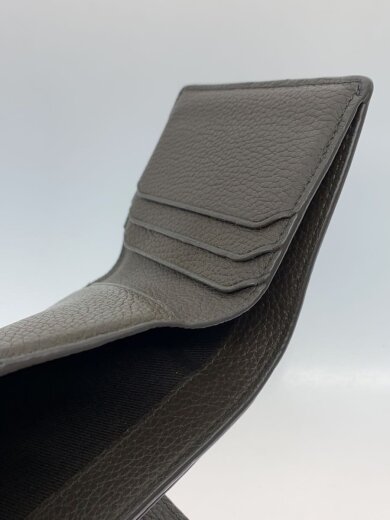 商品画像：3つ折り財布/レザー/GRY/レディース 6