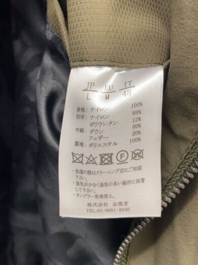 商品画像：ダウンジャケット/L/ナイロン/KHK/無地// 5