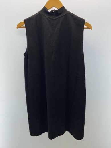 商品画像：スピン天竺スタンドネックトップス/ノースリーブカットソー/38/コットン/BLK/300GA880-0820// 2