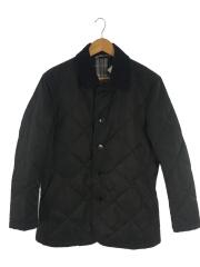 キルティングジャケット/M/ポリエステル/BLK