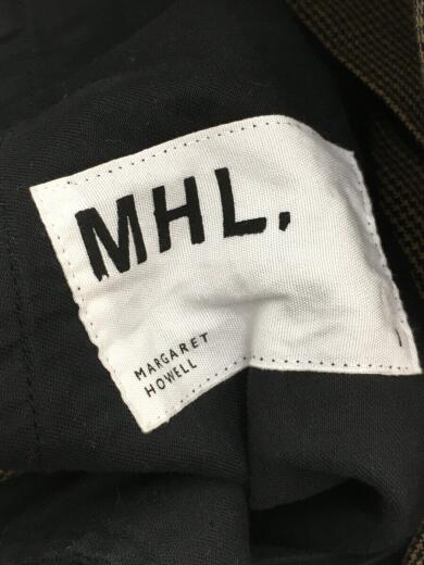 画像：MHL.スカート/1/コットン/BRW/総柄/595-91325514