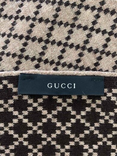 商品画像：マフラー/ウール/BRW/総柄/メンズ 2