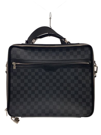 商品画像：スティーブ_ダミエ・グラフィット/PVC/BLK 1