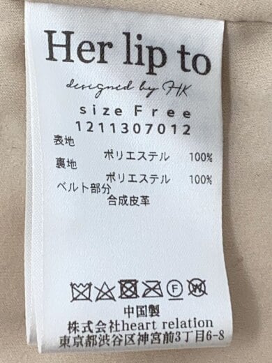 商品画像：コート/FREE/ポリエステル/BRW/1211307012 4