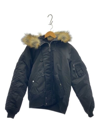 商品画像：フライトジャケット/N-2B/XL/ナイロン/BLK/無地/783-5952029 1