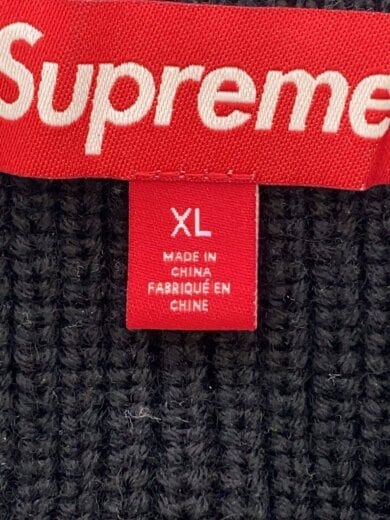 商品画像：Small Box Polo Sweater/XL/アクリル/BLK/2025FW0918004 4