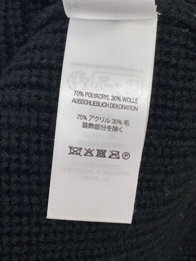 商品画像：Small Box Polo Sweater/XL/アクリル/BLK/2025FW0918004 5