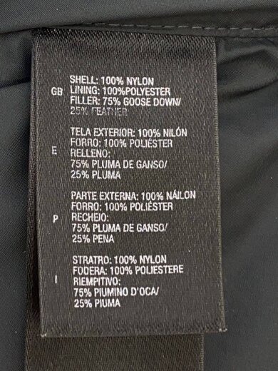 商品画像：ダウンジャケット/S/ナイロン/GRY 5