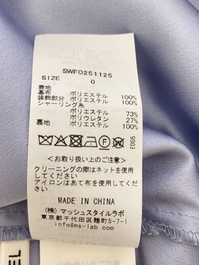 商品画像：ノースリーブワンピース/0/ポリエステル/BLU/SWFO251125 4