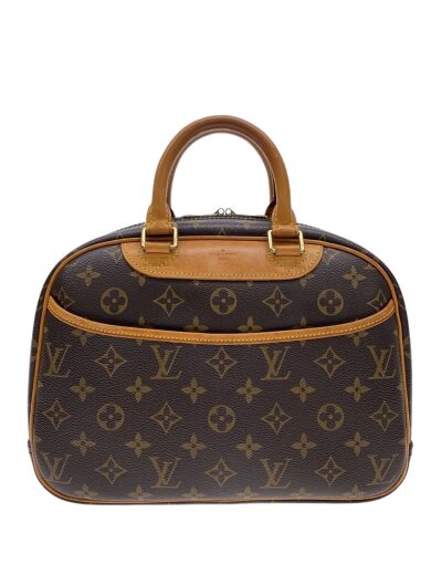 商品画像：1)トゥルーヴィル_モノグラム・キャンバス/PVC/BRW 1