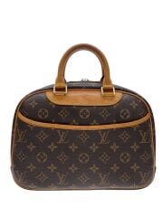 1)トゥルーヴィル_モノグラム・キャンバス/PVC/BRW