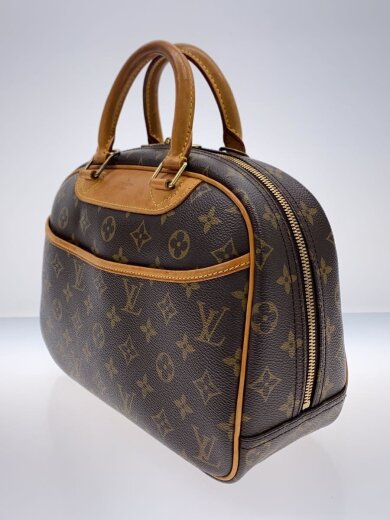 商品画像：1)トゥルーヴィル_モノグラム・キャンバス/PVC/BRW 2