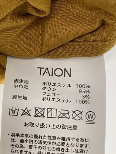 商品画像：ダウンジャケット/L/ポリエステル/KHK/TAION-113ML-1LONG// 4
