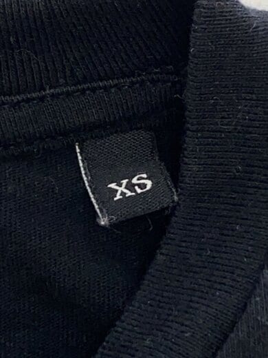 商品画像：Tシャツ/XS/コットン/BLK 4